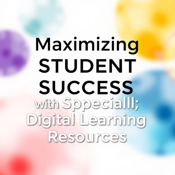 Conceitos visuais relacionados a Maximizing Student Success with Specialized Digital Learning Resources