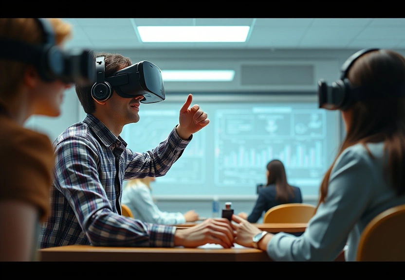 Representação visual: How Virtual Reality is Transforming Classroom Experiences in 2025