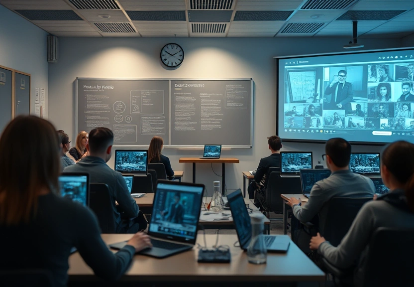 Representação visual: Virtual Classrooms and Beyond: The Future of Digital Learning