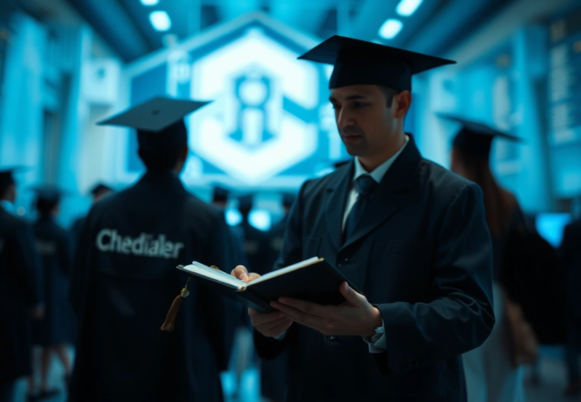 Representação visual: The Impact of Blockchain Technology on Credential Verification in Education